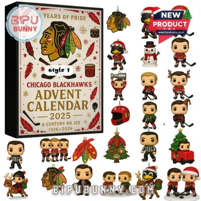 Chicago Blackhawks 100th Anniversary Advent Calendar