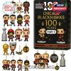 Chicago Blackhawks 100 Years Centennial Edition Style 2 with mini collectible figures.