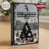 Closer view of the Chicago White Sox 125th Anniversary Advent Calendar showcasing vibrant colors and festive design.