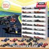 Formula 1 Collectible Car Advent Calendar with miniature car models of famous racing teams.