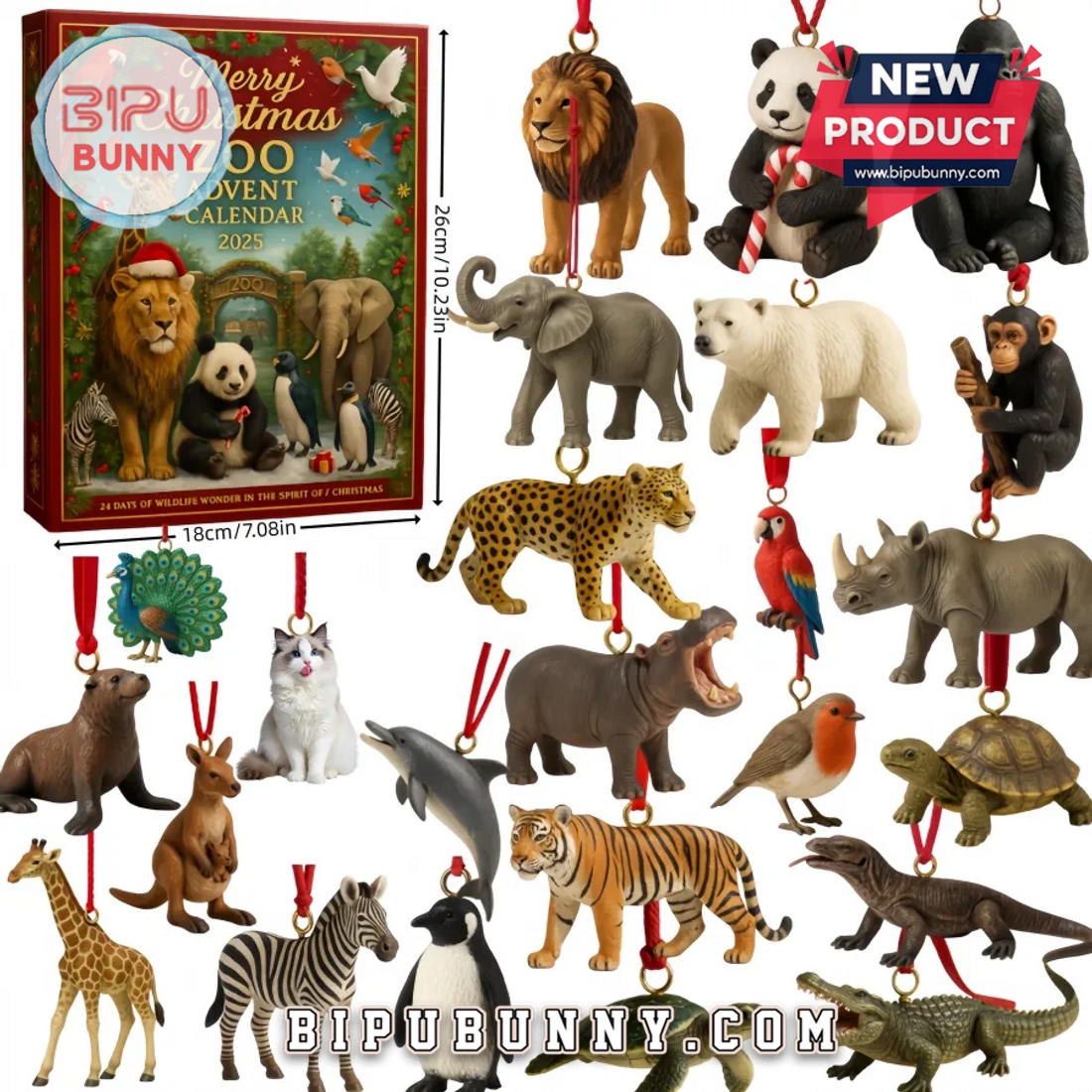 Christmas Animal Advent Calendar 2025 Christmas Animal Advent Calendar 2025
