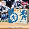 Chelsea FC-themed advent calendar with official club imagery and numbered compartments.