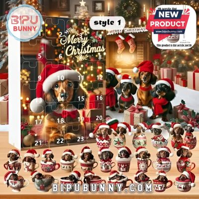 Christmas Dachshund Advent Calendar 2025