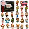 Christmas Movie Marathon Advent Calendar box and a collection of 24 movie character ornaments!