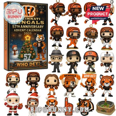 Cincinnati Bengals 57th Anniversary Advent Calendar