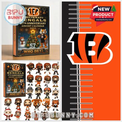 Cincinnati Bengals 57th Anniversary Advent Calendar