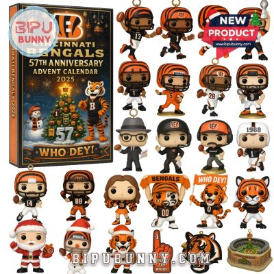 Cincinnati Bengals 57th Anniversary Advent Calendar