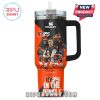 Bengals tumbler with 2025 players and “In the Jungle” design.
