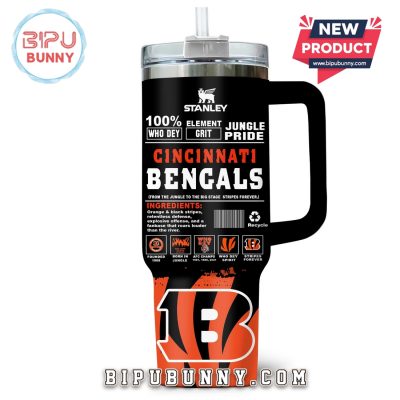 Cincinnati Bengals Stanley Tumbler 40oz