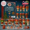Cincinnati Reds 135th Anniversary Advent Calendar 2025 Style 1 with player figures and accessories.