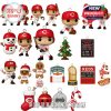 Cincinnati Reds 135th Anniversary Advent Calendar 2025 with additional player figures and team accessories.