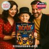 A family enjoying the Classic AC/DC Advent Calendar, celebrating the holiday season with rock-themed fun and collectibles.