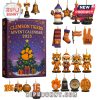 Clemson Tigers Advent Calendar box with 24 themed mini-figures and accessories.