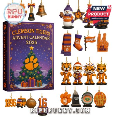 Clemson Tigers Football Advent Calendar 2025
