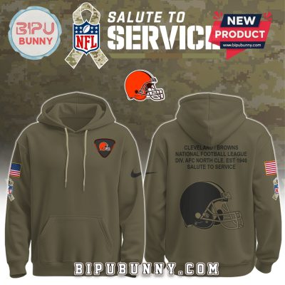 Cleveland Browns NFL Salute to Service Hoodie 2025 Cleveland Browns NFL Salute to Service Hoodie 2025