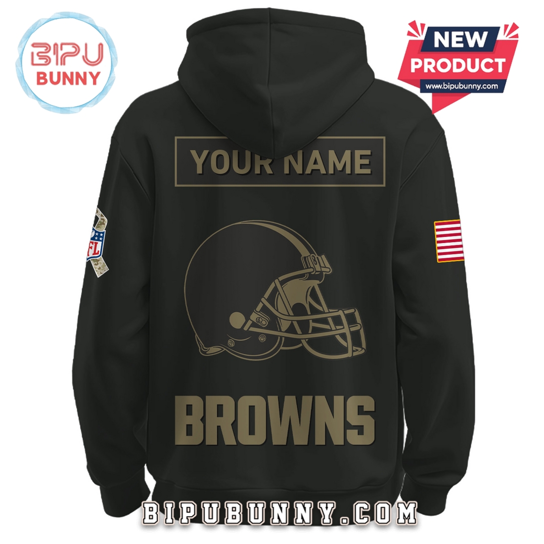 Cleveland Browns Nike 2025 Salute to Service Pullover Hoodie Cleveland Browns Nike 2025 Salute to Service Pullover Hoodie