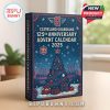 Cleveland Guardians 125th Anniversary Advent Calendar 2025 box with festive design and team-themed decor.