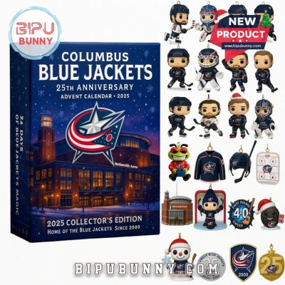 Columbus Blue Jackets 25th Anniversary Advent Calendar