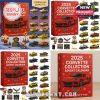 2025 Corvette Collection Advent Calendar box with 12 car ornaments!
