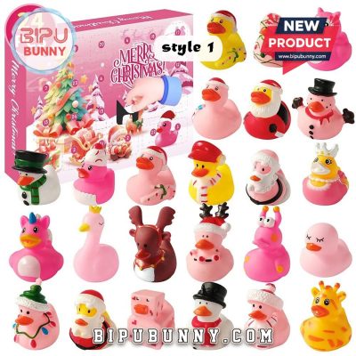 Countdown Christmas Rubber Ducks Advent Calendar
