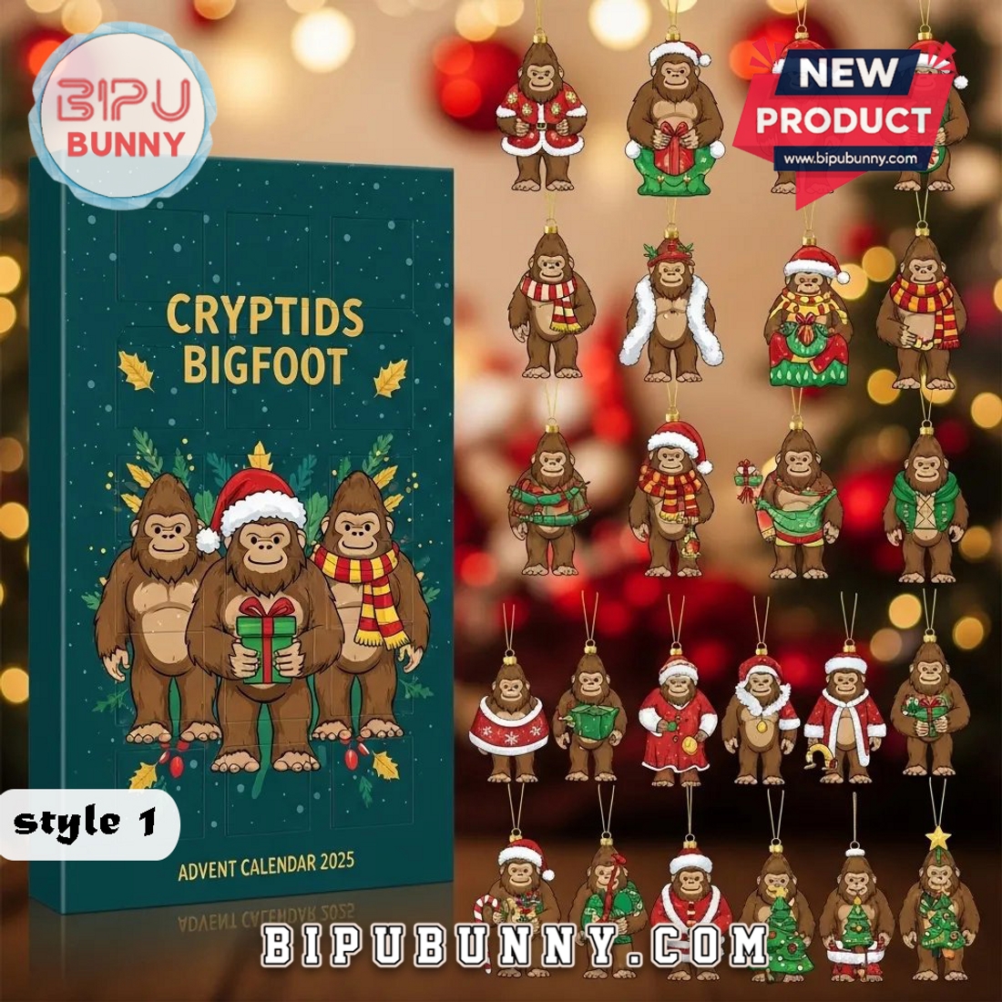 Cryptids Bigfoot Advent Calendar 2025 Cryptids Bigfoot Advent Calendar 2025