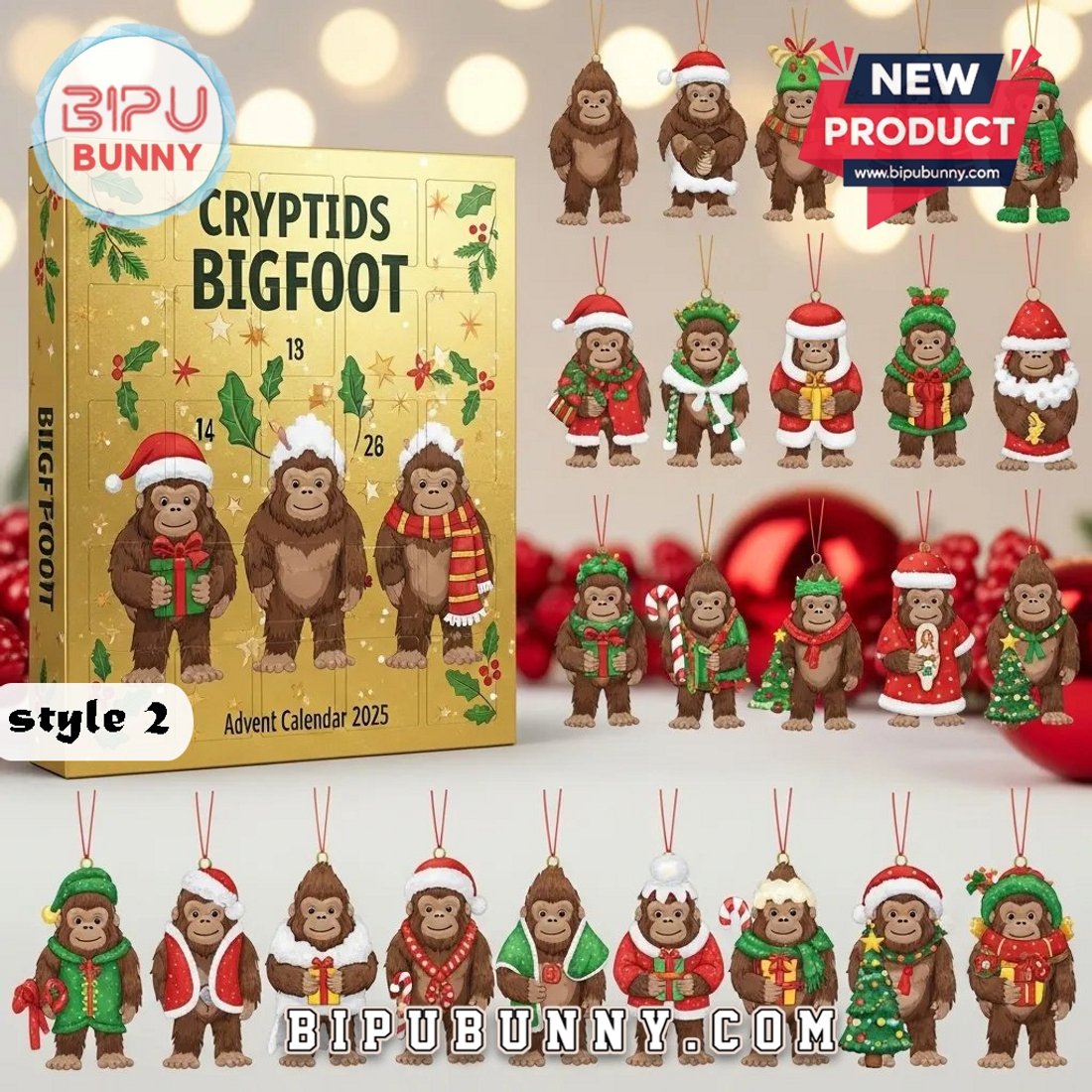 Cryptids Bigfoot Advent Calendar 2025 Cryptids Bigfoot Advent Calendar 2025