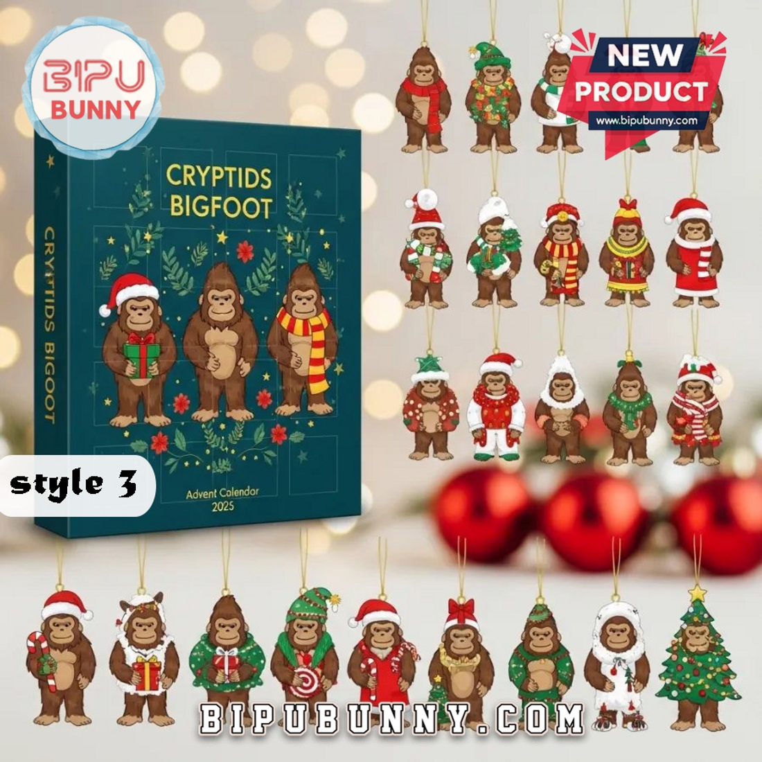 Cryptids Bigfoot Advent Calendar 2025 Cryptids Bigfoot Advent Calendar 2025