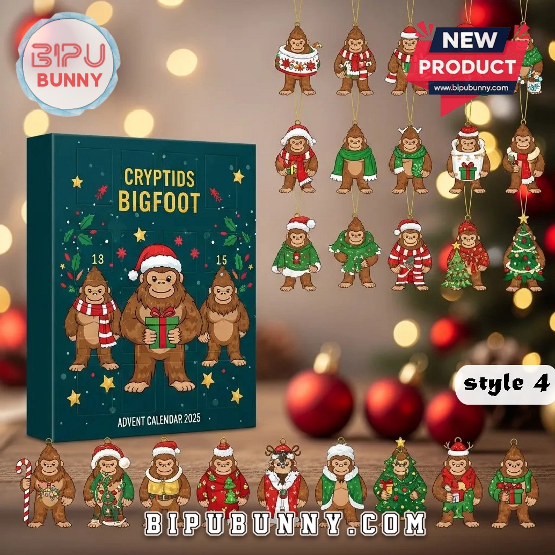 Cryptids Bigfoot Advent Calendar 2025 Cryptids Bigfoot Advent Calendar 2025