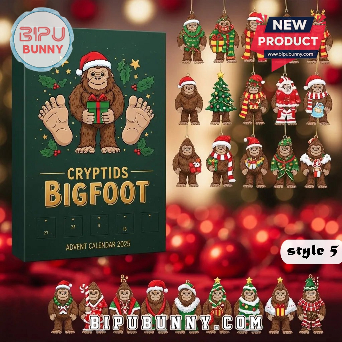 Cryptids Bigfoot Advent Calendar 2025 Cryptids Bigfoot Advent Calendar 2025