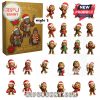 Golden Bigfoot Advent Calendar 2025 box with 24 festive Bigfoot figurines.