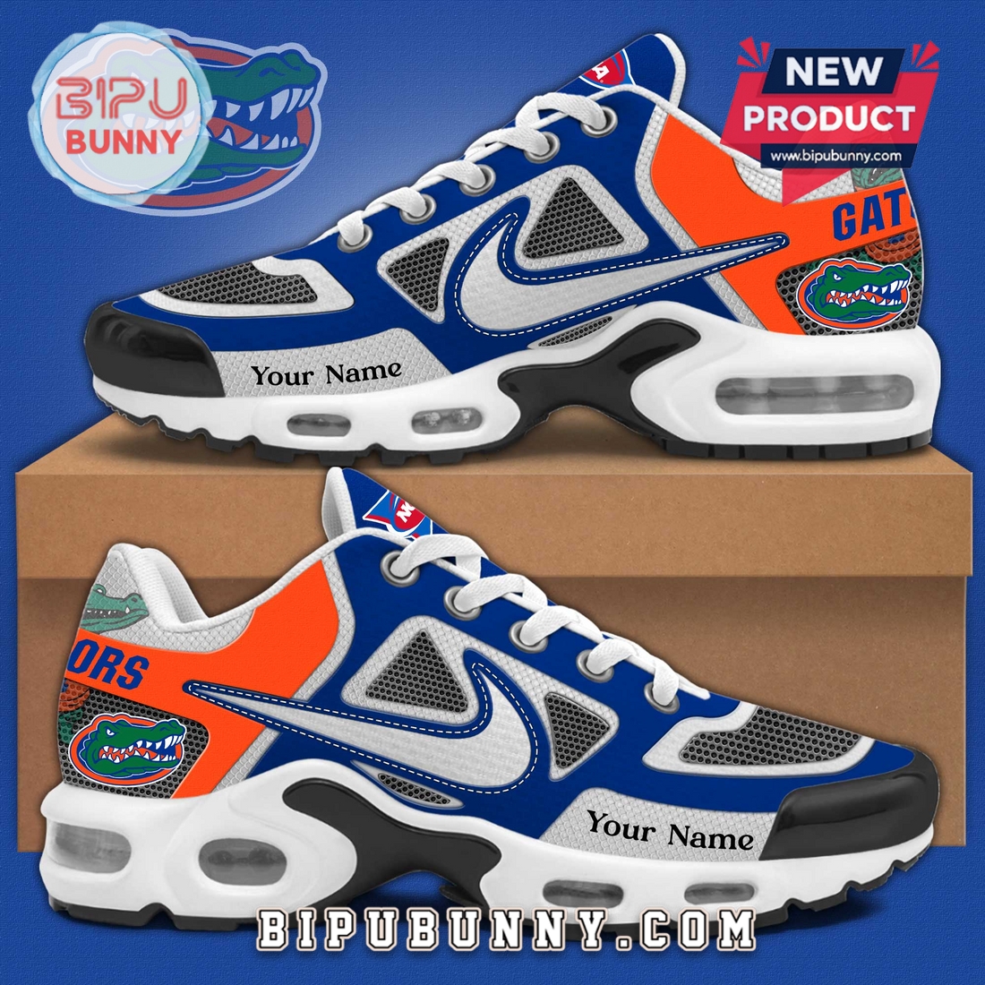 Custom NCAA Team Air Max Plus Sneakers Custom NCAA Team Air Max Plus Sneakers