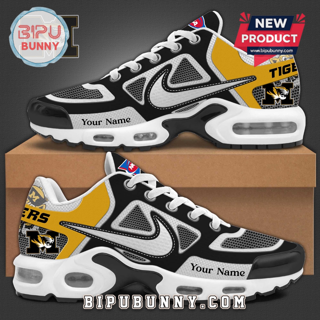 Custom NCAA Team Air Max Plus Sneakers Custom NCAA Team Air Max Plus Sneakers
