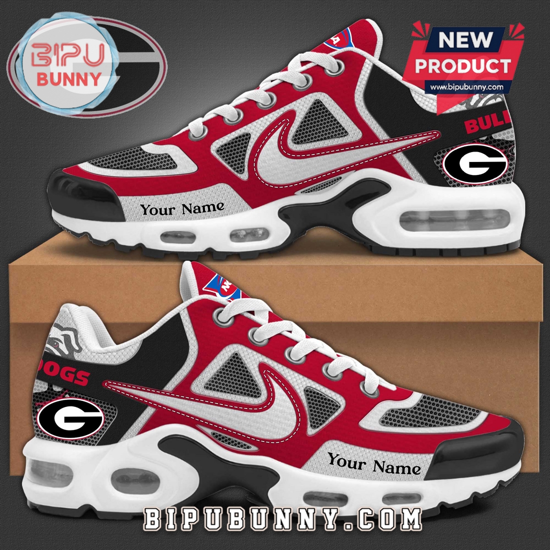 Custom NCAA Team Air Max Plus Sneakers Custom NCAA Team Air Max Plus Sneakers