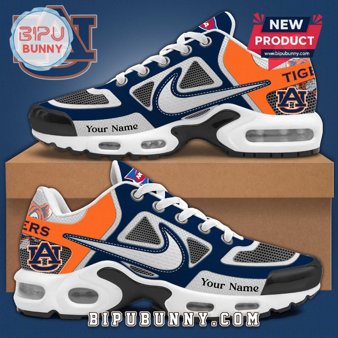 Custom NCAA Team Air Max Plus Sneakers Custom NCAA Team Air Max Plus Sneakers