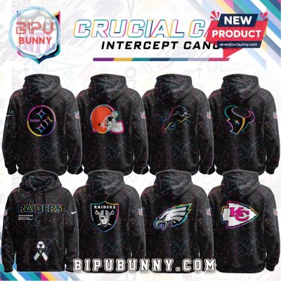 Custom Team NFL Crucial Catch Hoodie