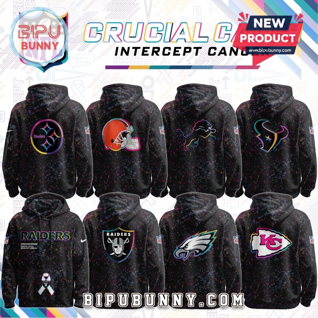 Custom Team NFL Crucial Catch Hoodie Custom Team NFL Crucial Catch Hoodie