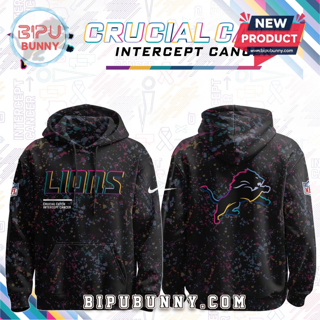 Custom Team NFL Crucial Catch Hoodie Custom Team NFL Crucial Catch Hoodie