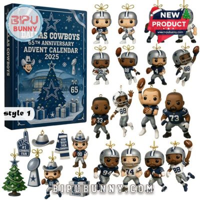 Dallas Cowboys 65th Anniversary Advent Calendar