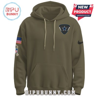 Dallas Cowboys NFL Salute to Service Hoodie 2025