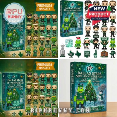 Dallas Stars 58th Anniversary Advent Calendar 2025