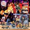 Demon Slayer Advent Calendar with 24 character miniatures and colorful artwork.
