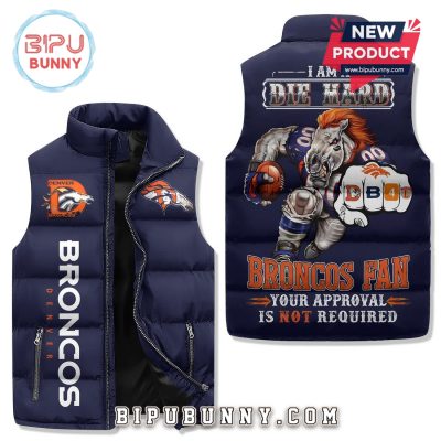 Denver Broncos Custom Puffer Jacket 2025