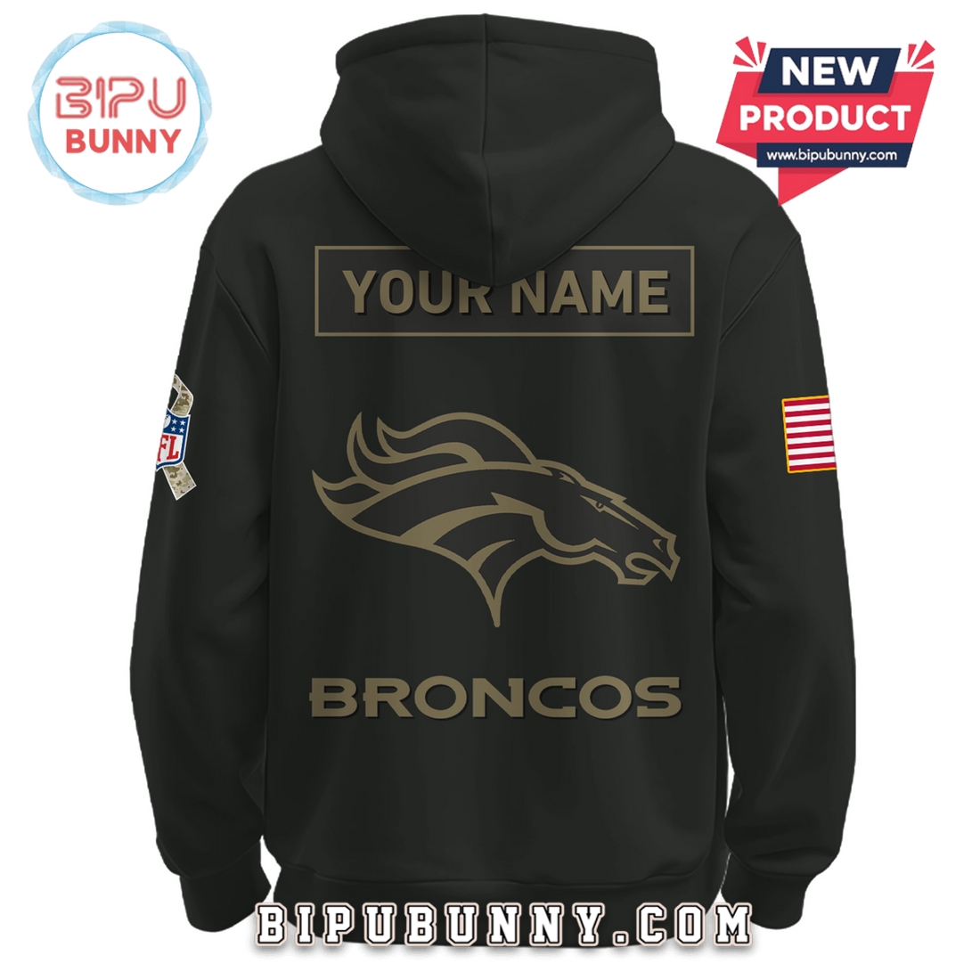 Denver Broncos Nike 2025 Salute to Service Pullover Hoodie Denver Broncos Nike 2025 Salute to Service Pullover Hoodie