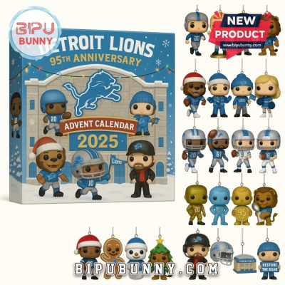 Detroit Lions 95th Anniversary Advent Calendar