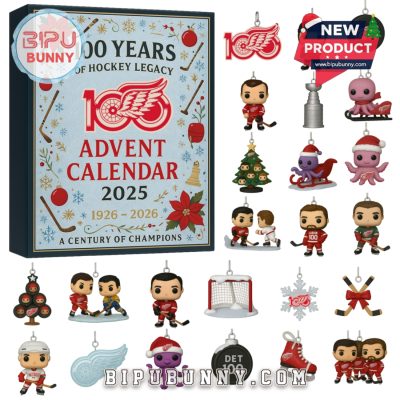 Detroit Red Wings 100th Anniversary Advent Calendar