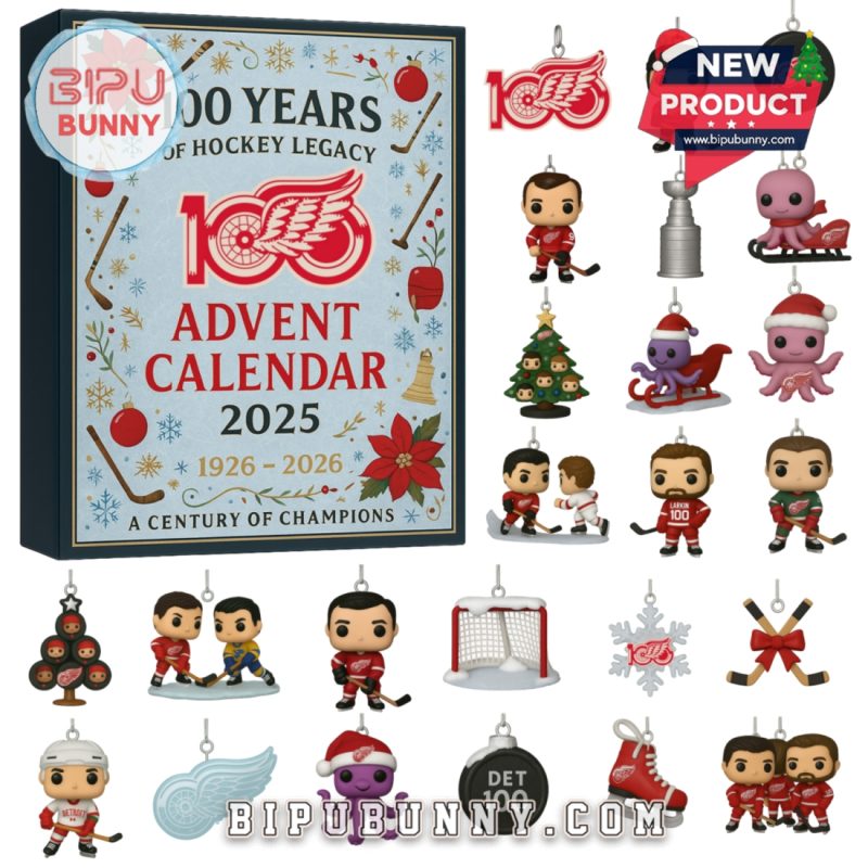Detroit Red Wings 100th Anniversary Advent Calendar