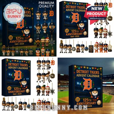 Detroit Tigers 125th Anniversary Advent Calendar