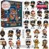 Detroit Tigers Advent Calendar Style 1 with collectible figures and team theme.