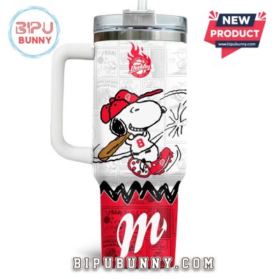 Diablos Rojos del México x Snoopy Stanley Tumbler 40oz