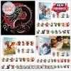 Dragon Advent Calendar 2025 with dragon figurines displayed around the box.
